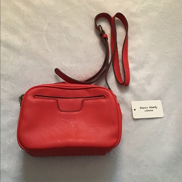 Darcy Marks London hand bag color red - Picture 3 of 4